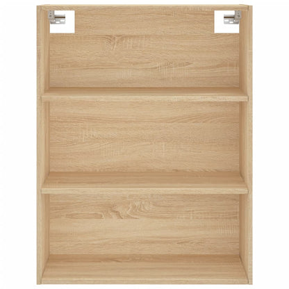 vidaXL Highboard Sonoma Oak 69,5x34x180 cm Engineered Wood