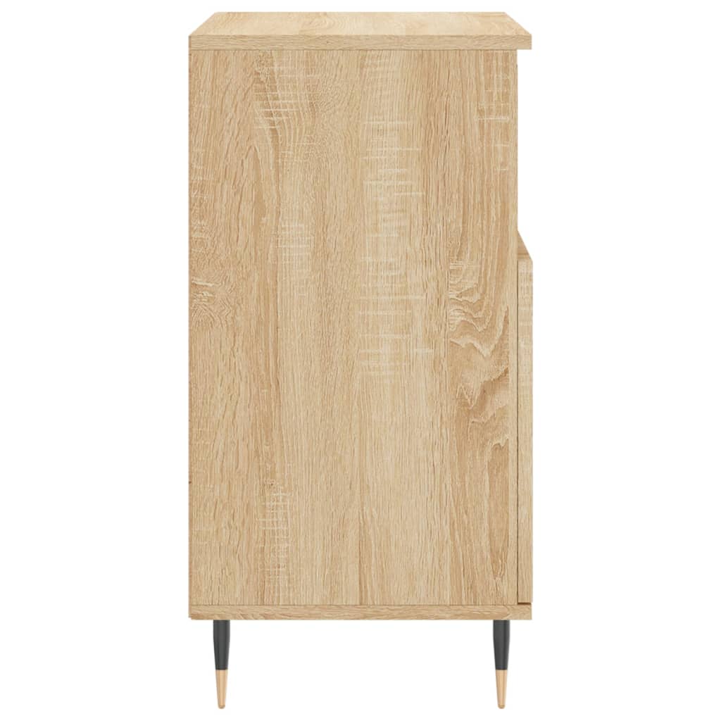 vidaXL Sideboards 2 pcs Sonoma Oak Engineered Wood