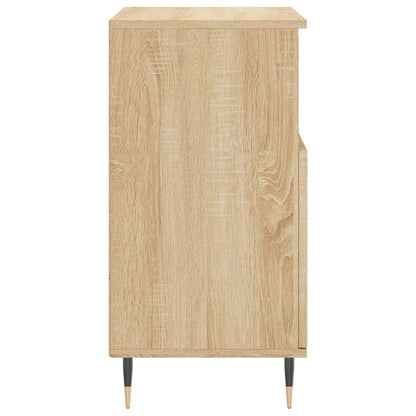 vidaXL Sideboards 2 pcs Sonoma Oak Engineered Wood