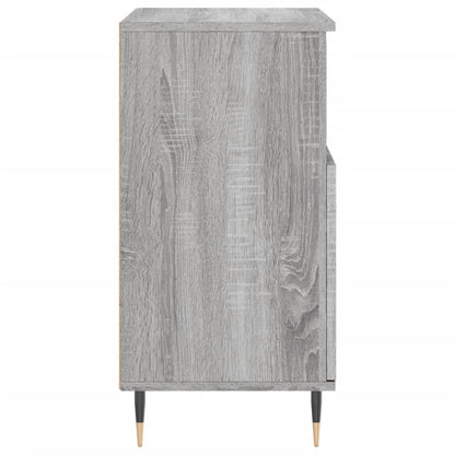 vidaXL Sideboards 2 pcs Grey Sonoma Engineered Wood