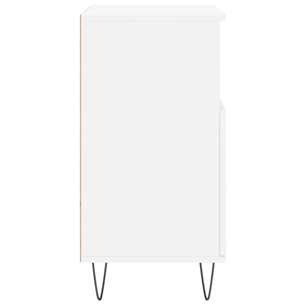 vidaXL Sideboards 2 pcs White Engineered Wood