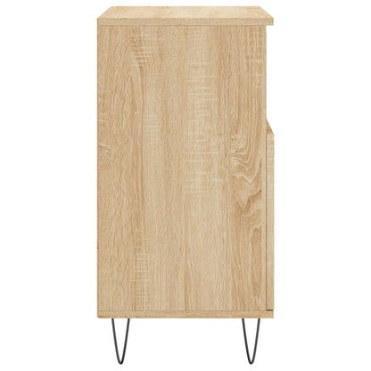 vidaXL Sideboards 2 pcs Sonoma Oak Engineered Wood