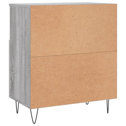 vidaXL Sideboards 2 pcs Grey Sonoma Engineered Wood