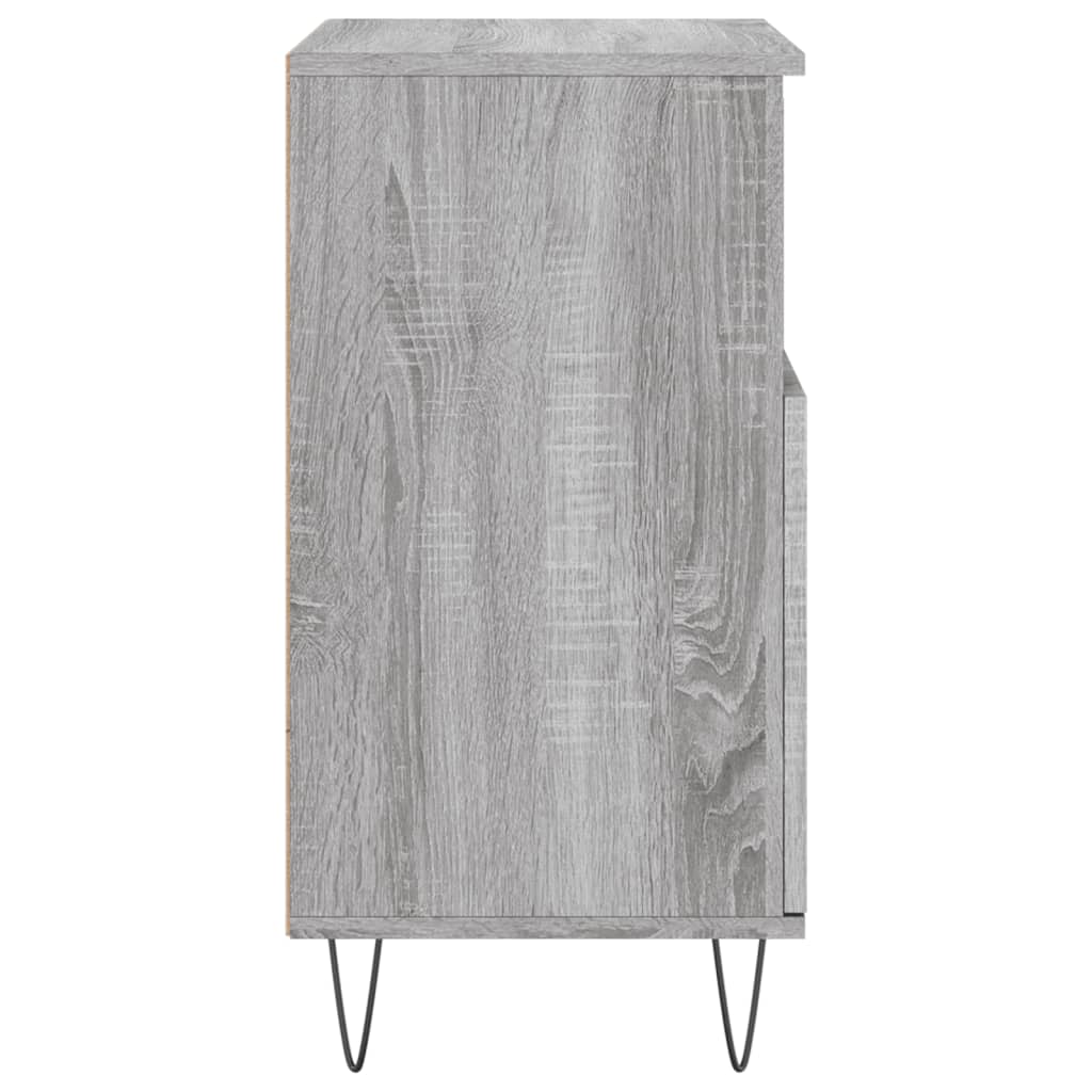 vidaXL Sideboards 3 pcs Grey Sonoma Engineered Wood