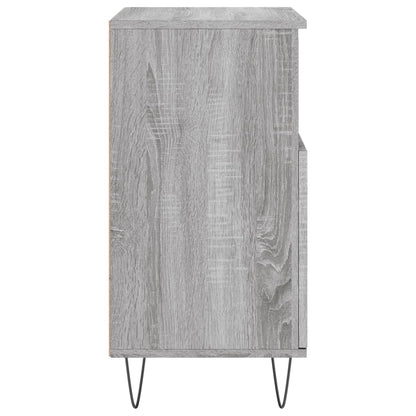vidaXL Sideboards 3 pcs Grey Sonoma Engineered Wood