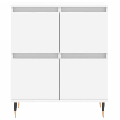 vidaXL Sideboards 2 pcs White Engineered Wood