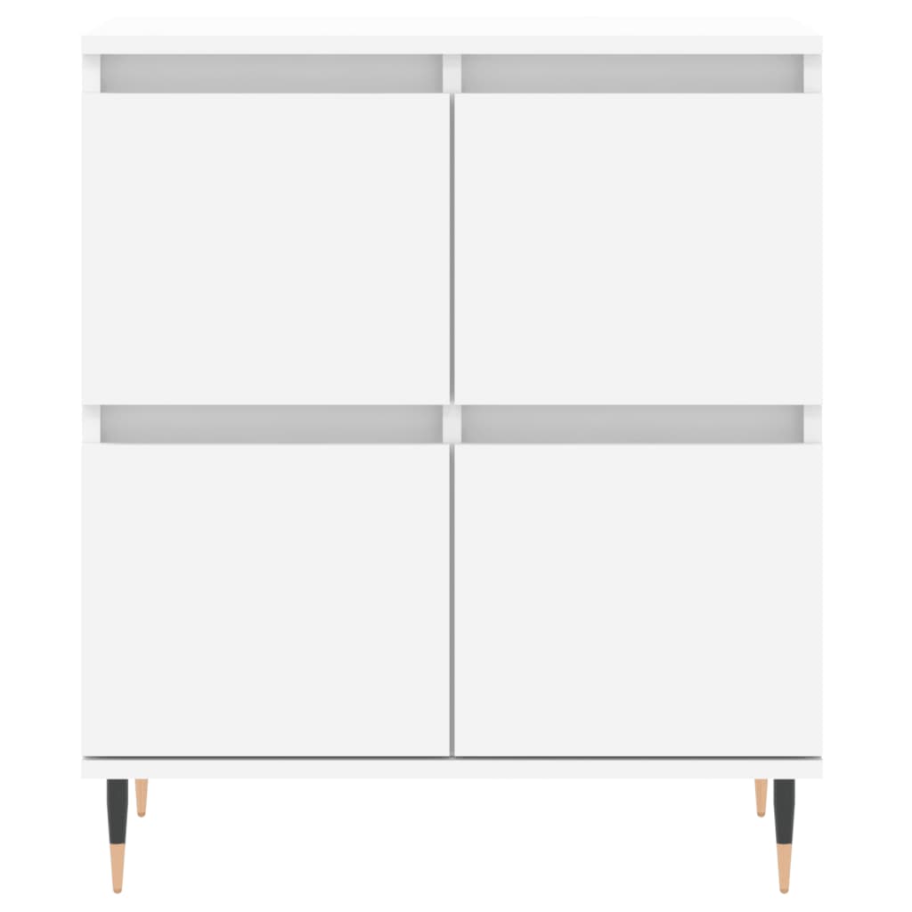 vidaXL Sideboards 3 pcs White Engineered Wood