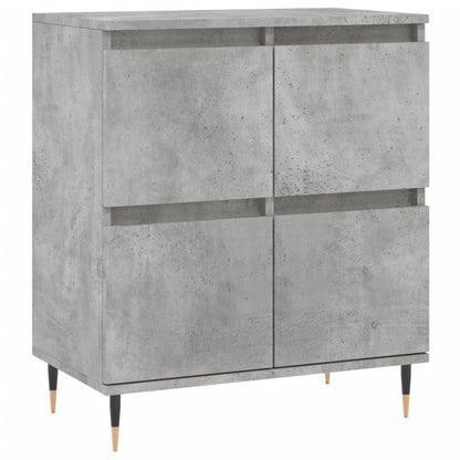 vidaXL Sideboards 3 pcs Concrete Grey Engineered Wood