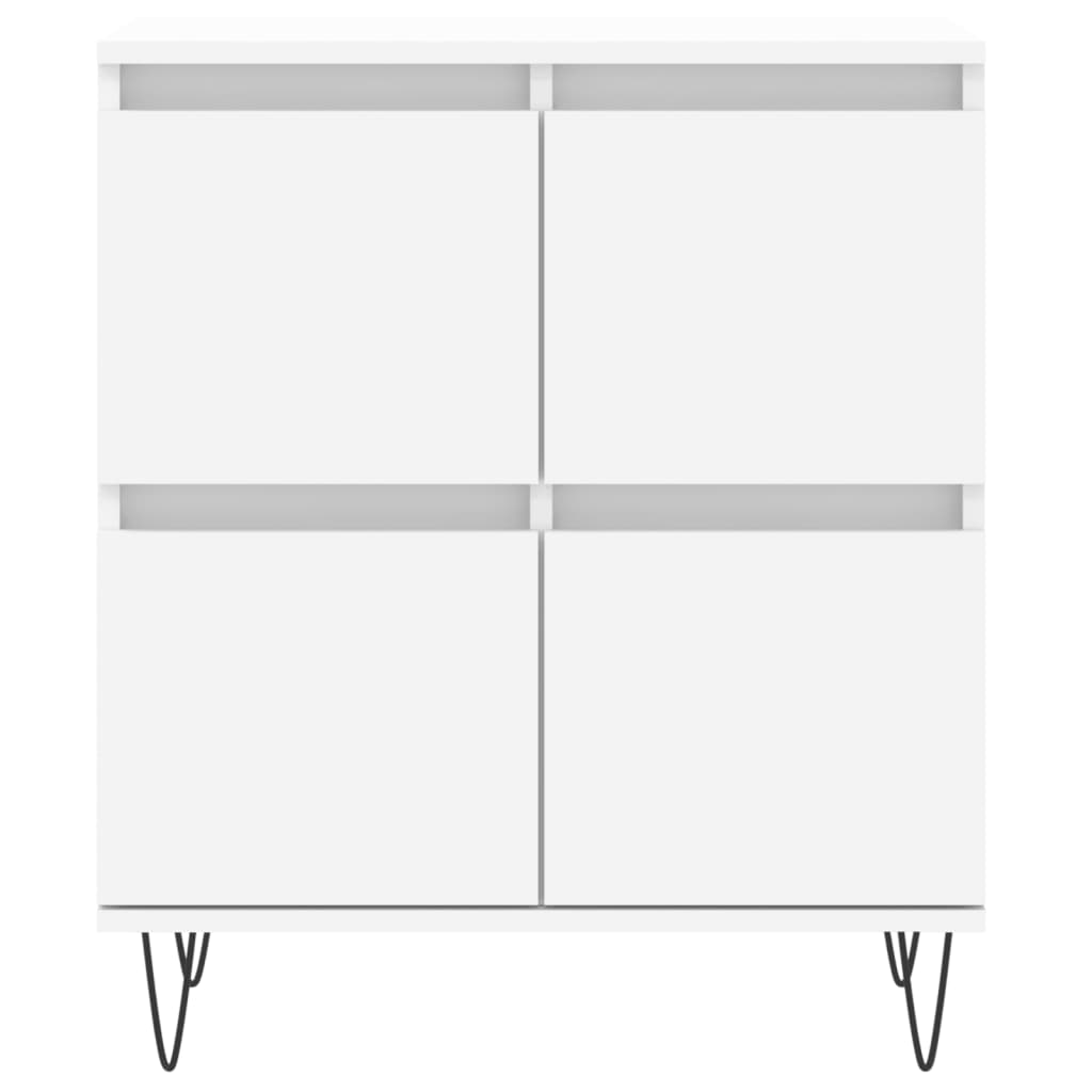 vidaXL Sideboards 3 pcs White Engineered Wood
