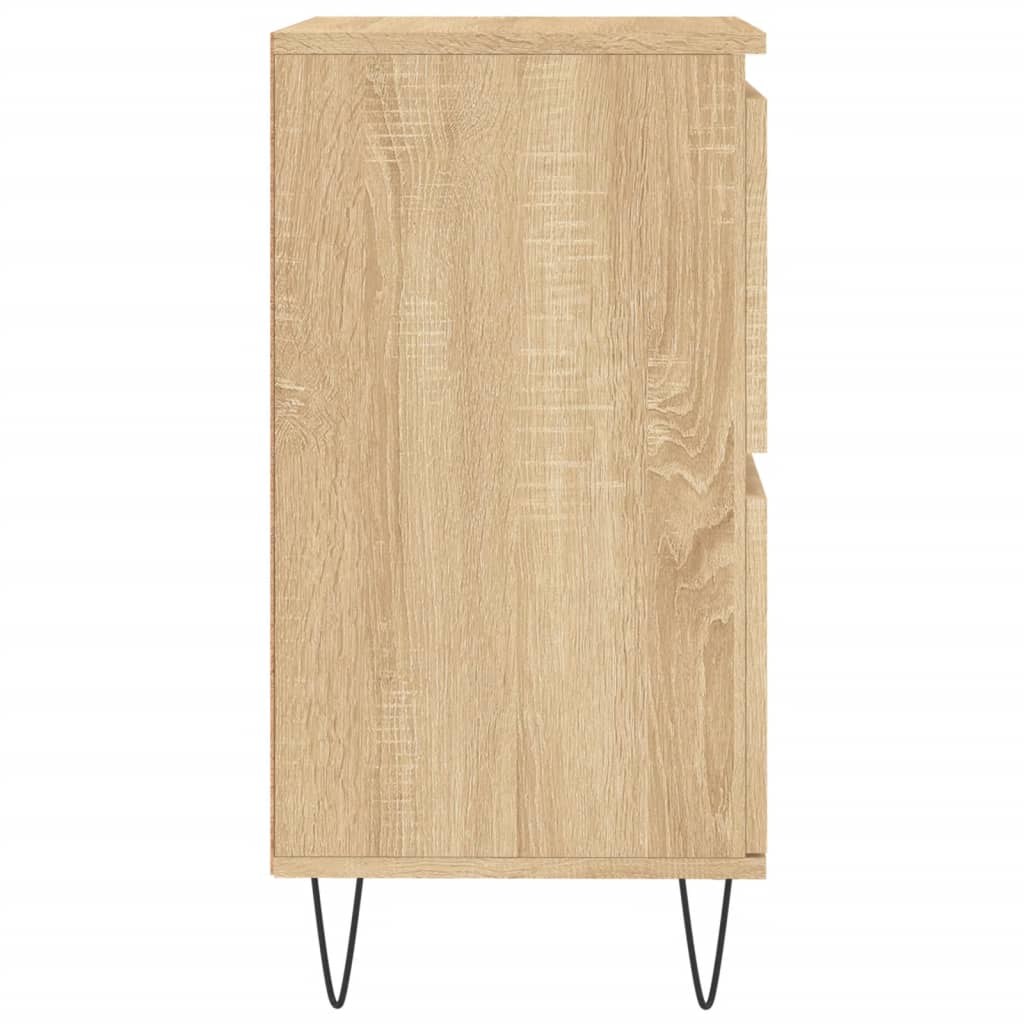 vidaXL Sideboards 3 pcs Sonoma Oak Engineered Wood