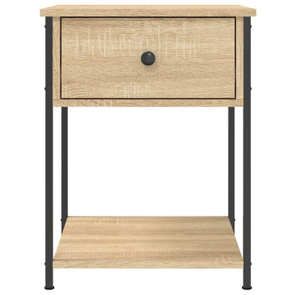 vidaXL Bedside Tables 2 pcs Sonoma Oak 44x45x58 cm Engineered Wood