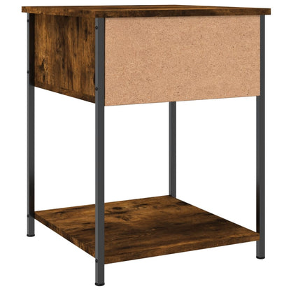 vidaXL Bedside Tables 2 pcs Smoked Oak 44x45x58 cm Engineered Wood