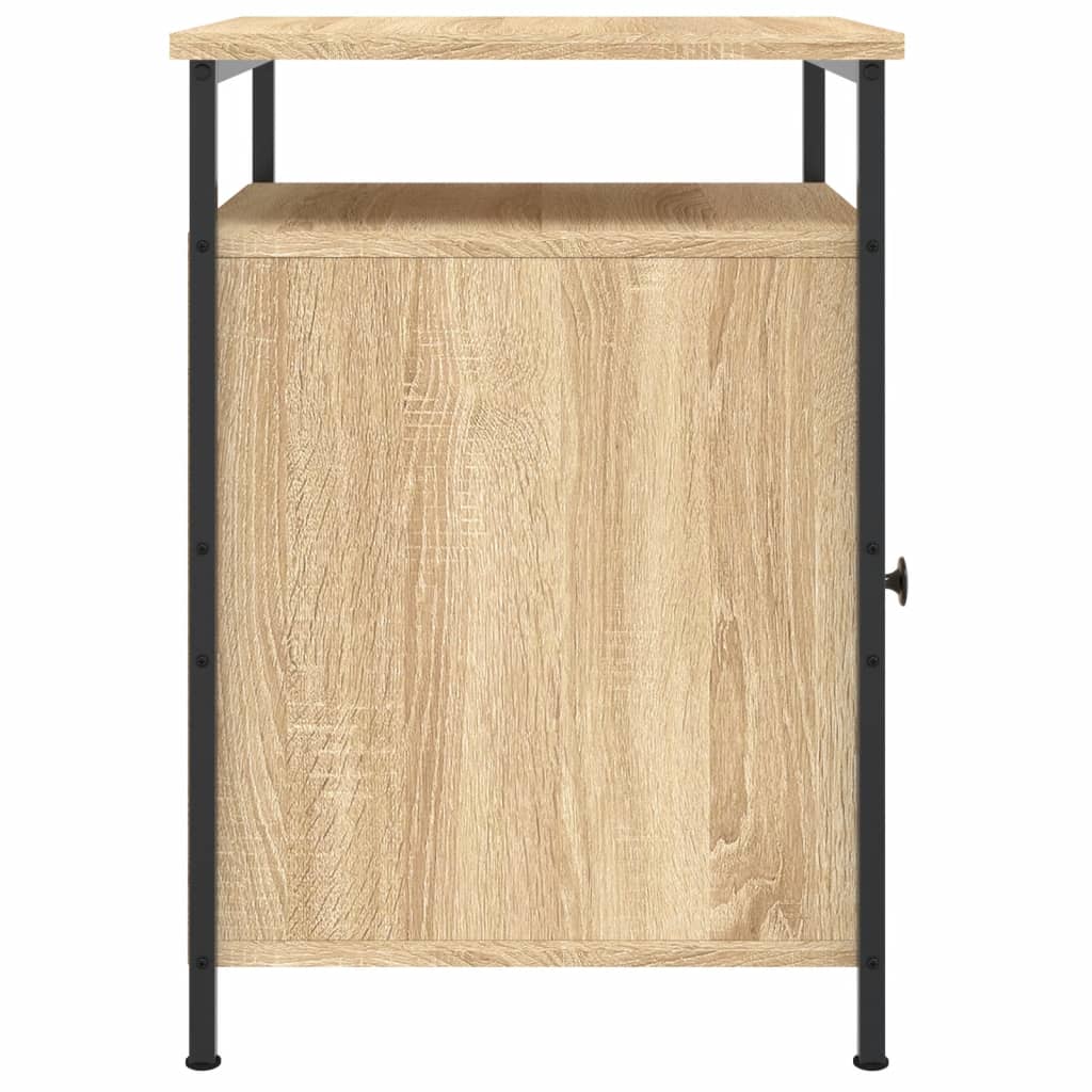 vidaXL Bedside Cabinets 2 pcs Sonoma Oak 40x42x60 cm Engineered Wood