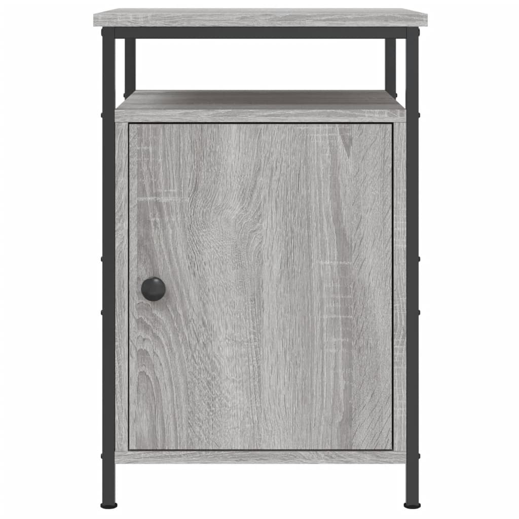 vidaXL Bedside Cabinets 2 pcs Grey Sonoma 40x42x60 cm Engineered Wood