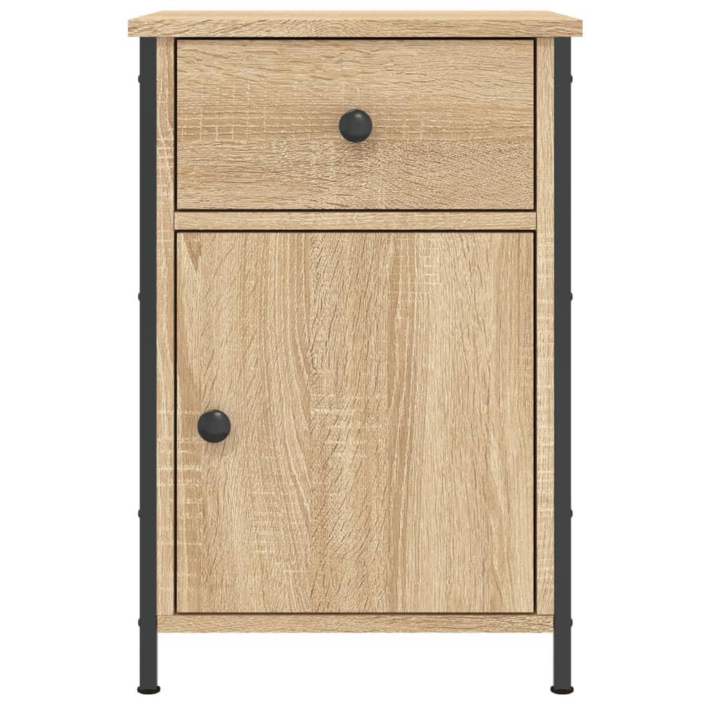 vidaXL Bedside Cabinets 2 pcs Sonoma Oak 40x42x60 cm Engineered Wood
