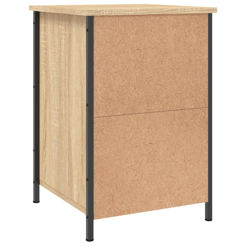 vidaXL Bedside Cabinets 2 pcs Sonoma Oak 40x42x60 cm Engineered Wood