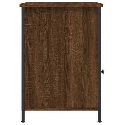 vidaXL Bedside Cabinets 2 pcs Brown Oak 40x42x60 cm Engineered Wood