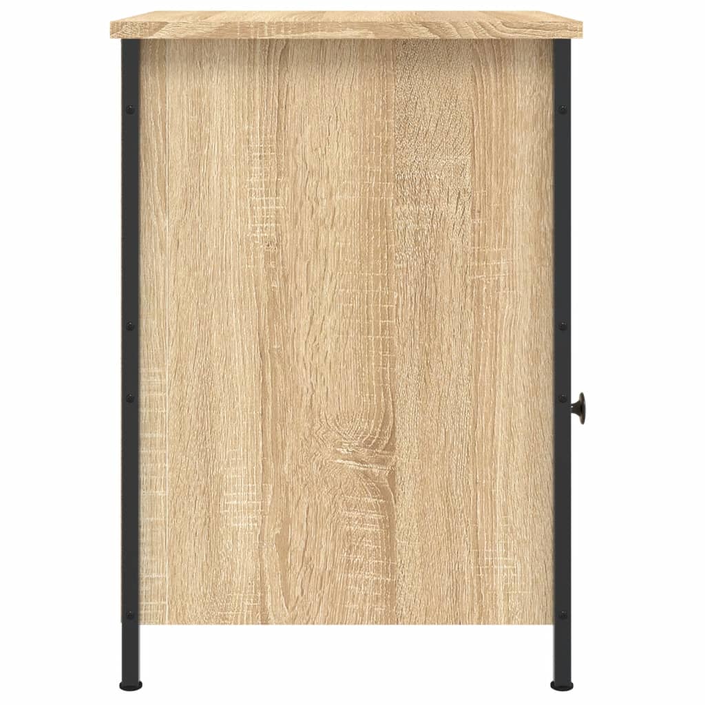 vidaXL Bedside Cabinet Sonoma Oak 40x42x60 cm Engineered Wood