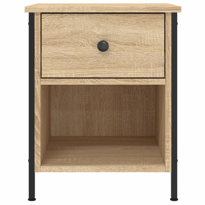 vidaXL Bedside Cabinet Sonoma Oak 40x42x50 cm Engineered Wood