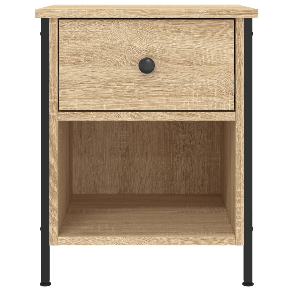 vidaXL Bedside Cabinets 2 pcs Sonoma Oak 40x42x50 cm Engineered Wood