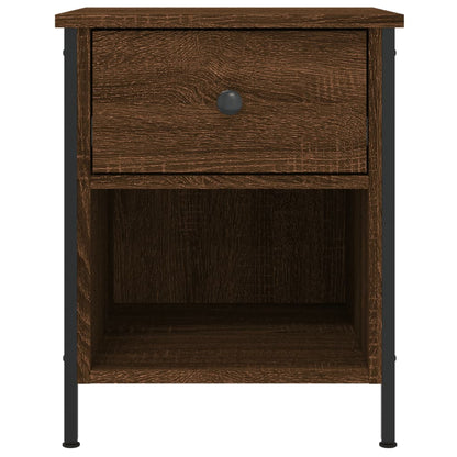 vidaXL Bedside Cabinets 2 pcs Brown Oak 40x42x50 cm Engineered Wood