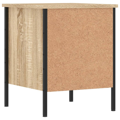 vidaXL Bedside Cabinet Sonoma Oak 40x42x50 cm Engineered Wood