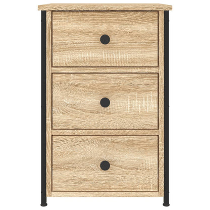 vidaXL Bedside Cabinet Sonoma Oak 40x36x60 cm Engineered Wood