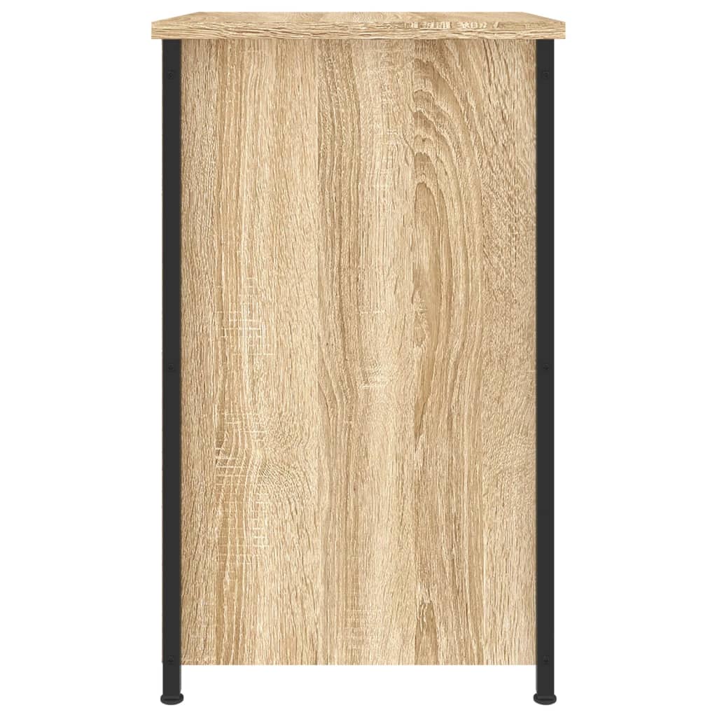 vidaXL Bedside Cabinet Sonoma Oak 40x36x60 cm Engineered Wood
