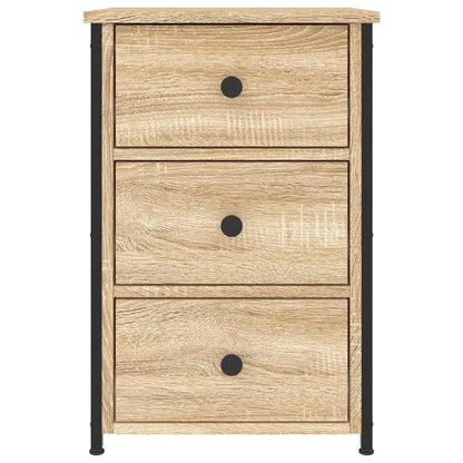 vidaXL Bedside Cabinets 2 pcs Sonoma Oak 40x36x60 cm Engineered Wood