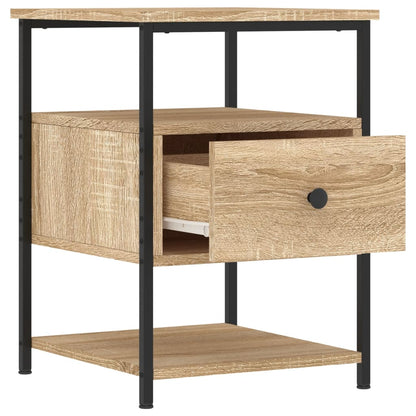 vidaXL Bedside Cabinet Sonoma Oak 40x42x56 cm Engineered Wood
