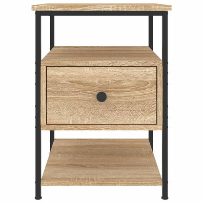 vidaXL Bedside Cabinet Sonoma Oak 40x42x56 cm Engineered Wood