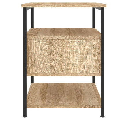 vidaXL Bedside Cabinet Sonoma Oak 40x42x56 cm Engineered Wood