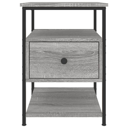 vidaXL Bedside Cabinets 2 pcs Grey Sonoma 40x42x56 cm Engineered Wood