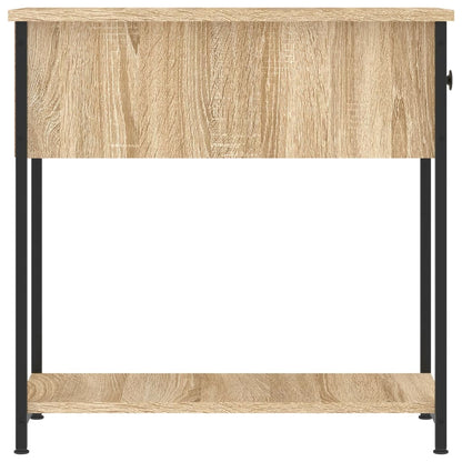 vidaXL Bedside Cabinet | Set of 2 | Sonoma oak | Engineered wood, iron | Compact