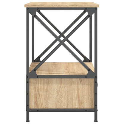 vidaXL Bedside Tables 2 pcs Sonoma Oak 50x41x65 cm Engineered Wood