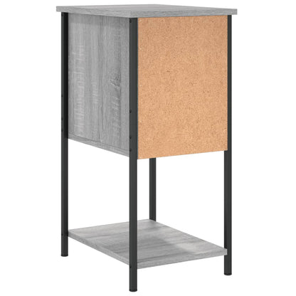 vidaXL Bedside Cabinets 2 pcs Grey Sonoma 32x42x70 cm Engineered Wood