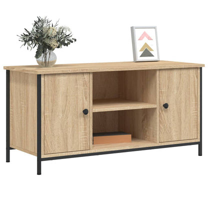vidaXL TV Cabinet Sonoma Oak 100x40x50 cm Engineered Wood
