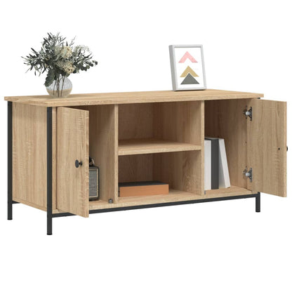 vidaXL TV Cabinet Sonoma Oak 100x40x50 cm Engineered Wood