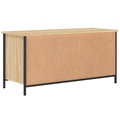 vidaXL TV Cabinet Sonoma Oak 100x40x50 cm Engineered Wood