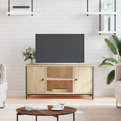 vidaXL TV Cabinet Sonoma Oak 100x40x50 cm Engineered Wood