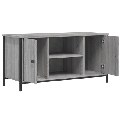 vidaXL TV Cabinet Grey Sonoma 100x40x50 cm Engineered Wood