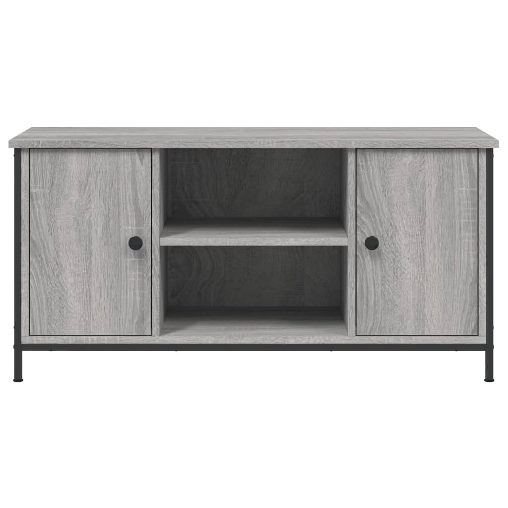 vidaXL TV Cabinet Grey Sonoma 100x40x50 cm Engineered Wood