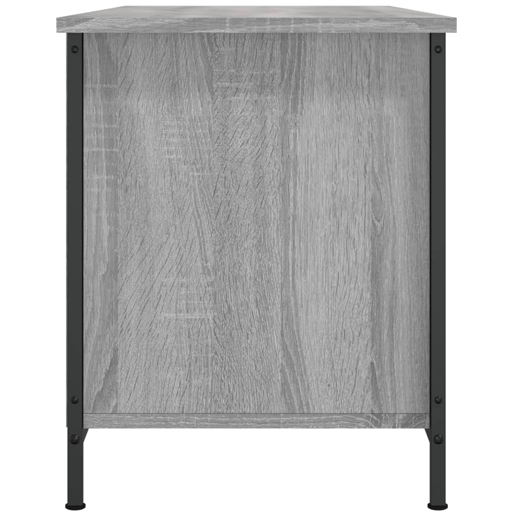 vidaXL TV Cabinet Grey Sonoma 100x40x50 cm Engineered Wood