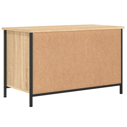 vidaXL TV Cabinet Sonoma Oak 80x40x50 cm Engineered Wood