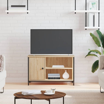 vidaXL TV Cabinet Sonoma Oak 80x40x50 cm Engineered Wood