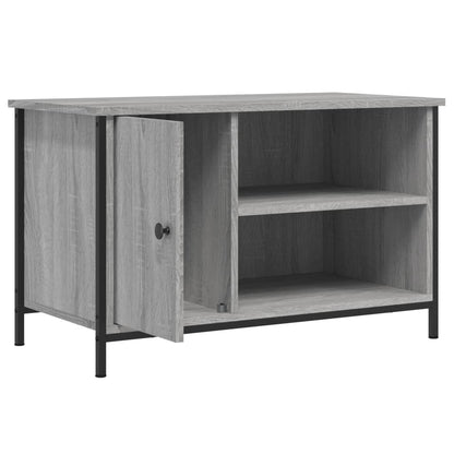 vidaXL TV Cabinet Grey Sonoma 80x40x50 cm Engineered Wood