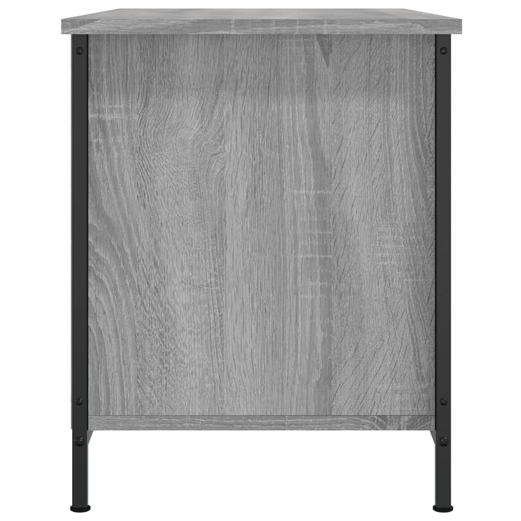 vidaXL TV Cabinet Grey Sonoma 80x40x50 cm Engineered Wood