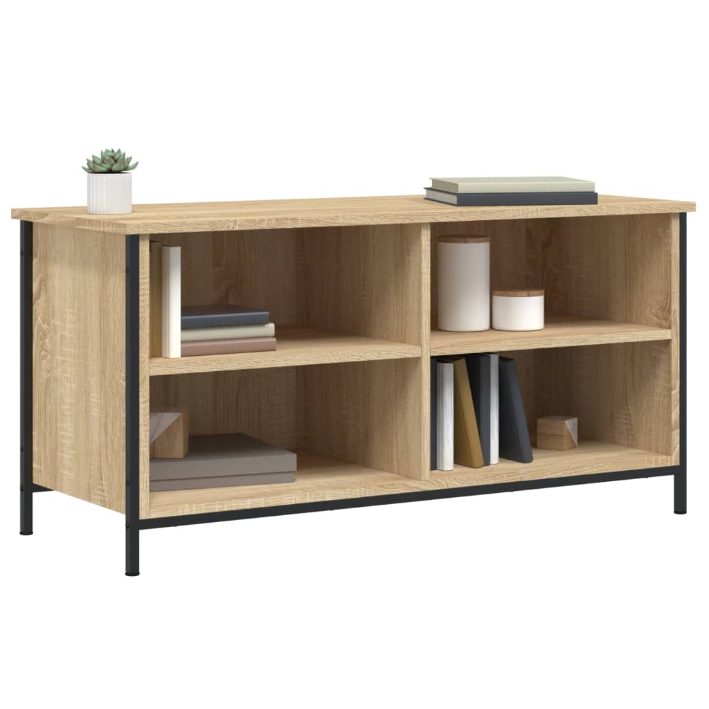 vidaXL TV Cabinet Sonoma Oak 100x40x50 cm Engineered Wood