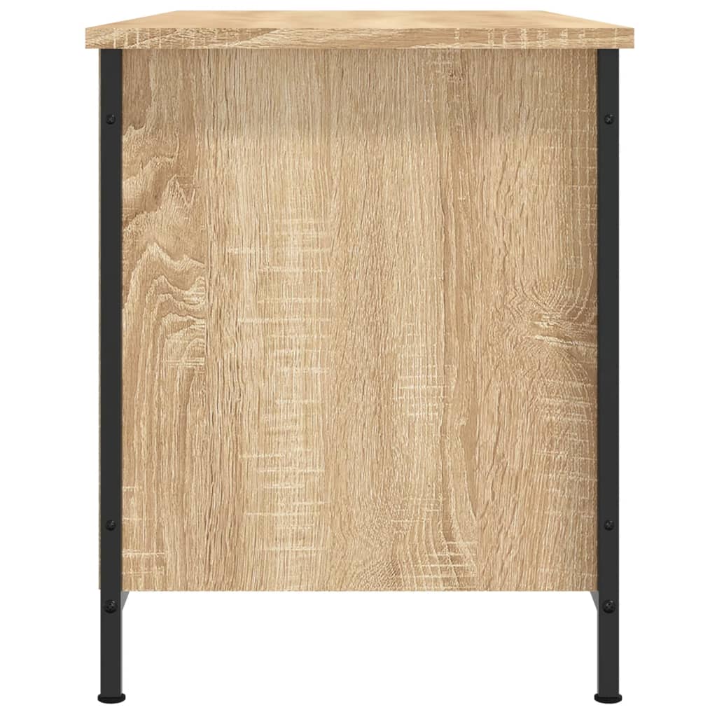 vidaXL TV Cabinet Sonoma Oak 100x40x50 cm Engineered Wood