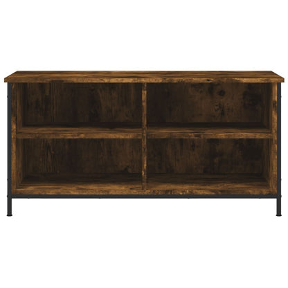 vidaXL TV Cabinet Smoked Oak 100x40x50 cm Engineered Wood